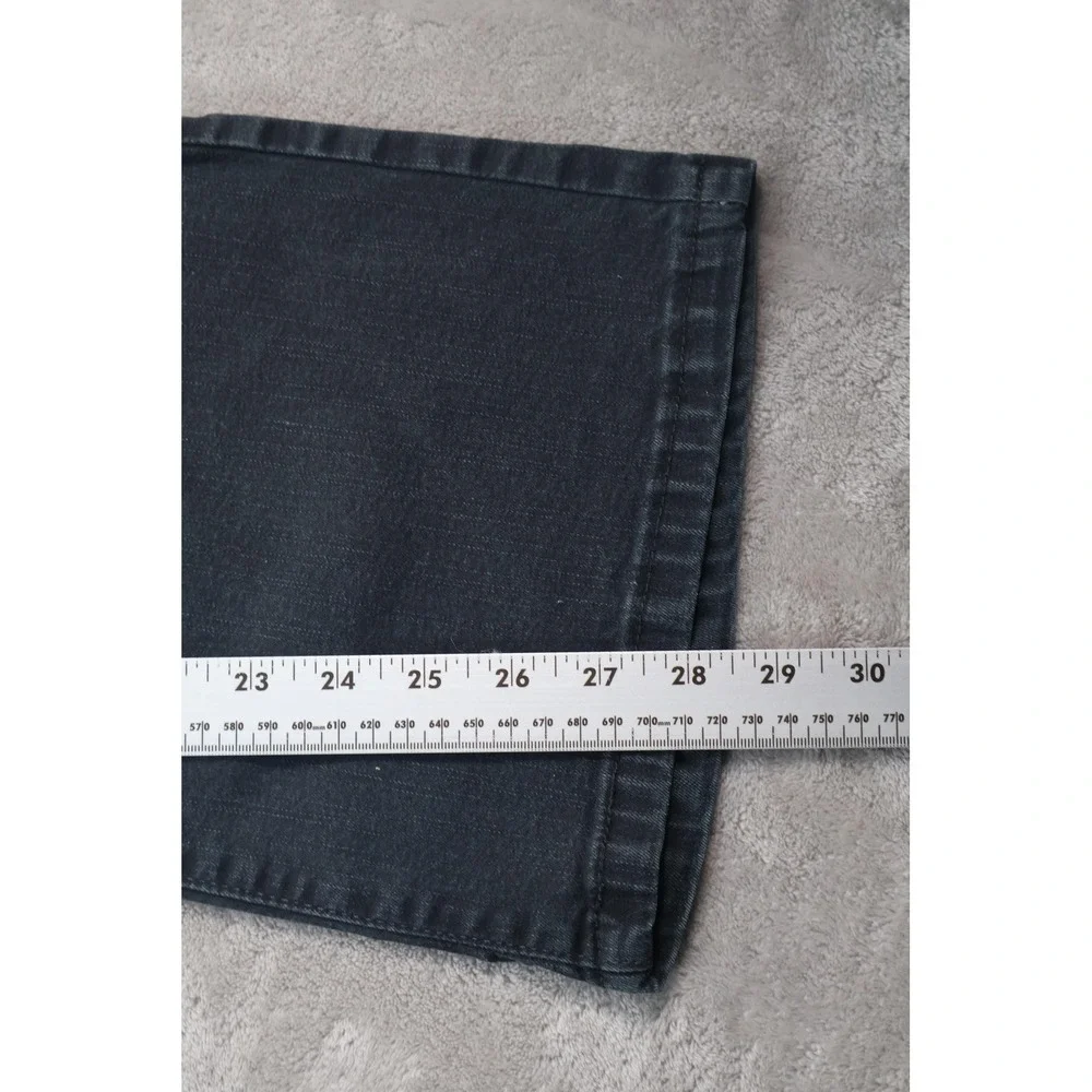 Levis 512 Perfectly Slimming Bootcut Jeans Womens‎ 14M Gray Charcoal Denim